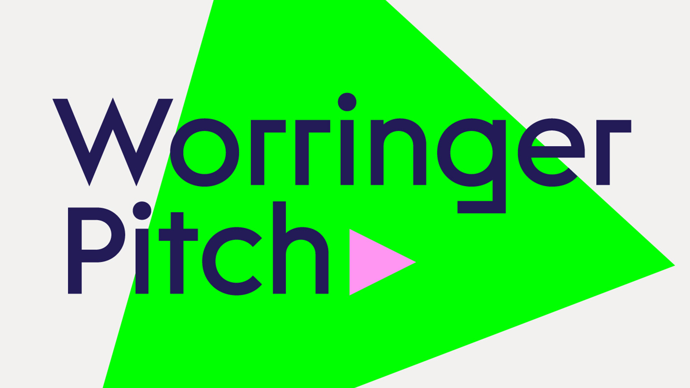 Logoanimation und Grafik für die Webseite des Worringer Pitch.